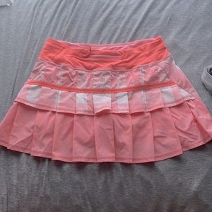 Lululemon Athletica- Size 4 Lululemon Skirt- Pink and White Plaid